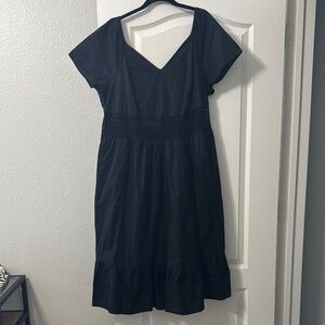 Torrid 2X NWT black tie back dress